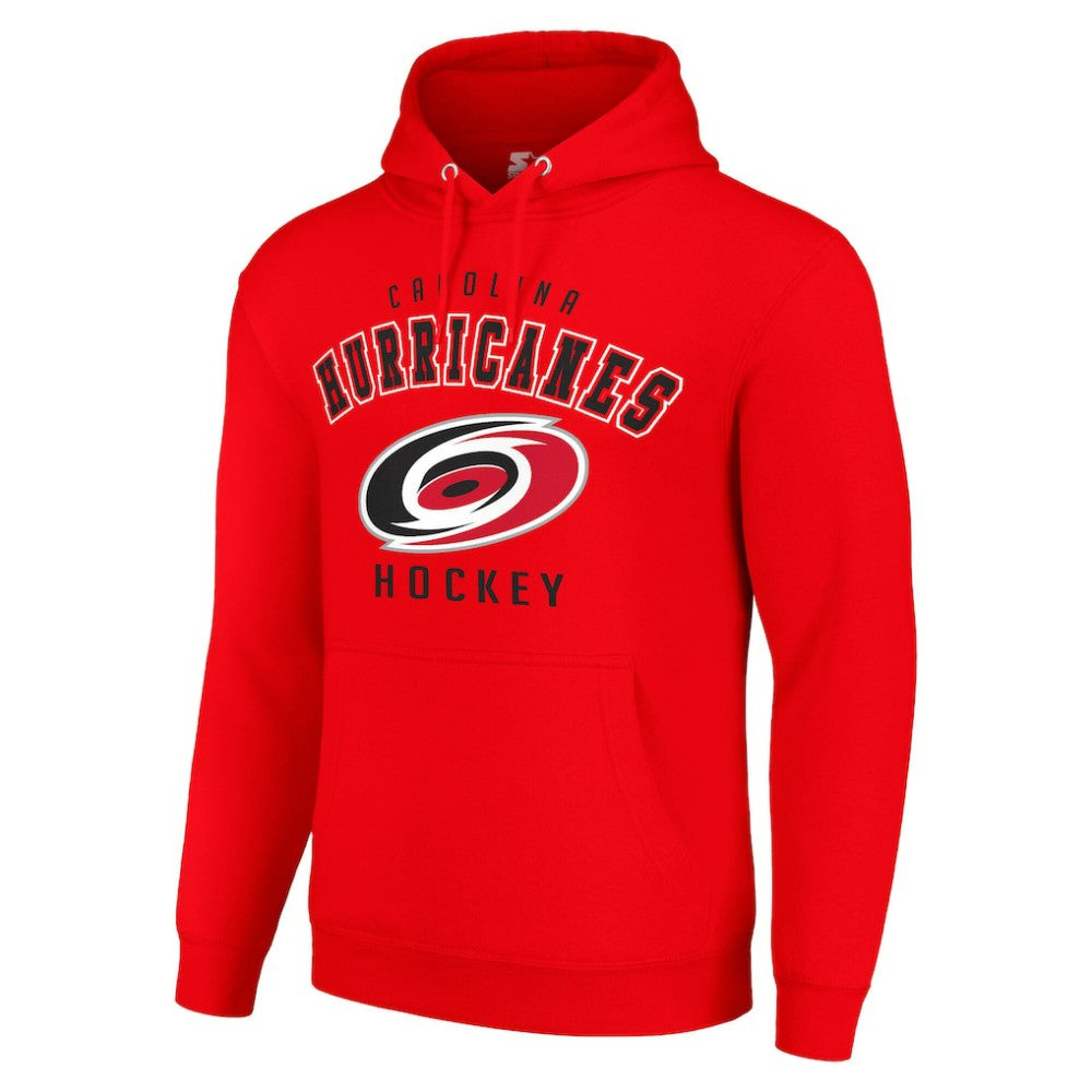Carolina Hurricanes Starter Logo Pullover Hoodie - Red | NHL on sale