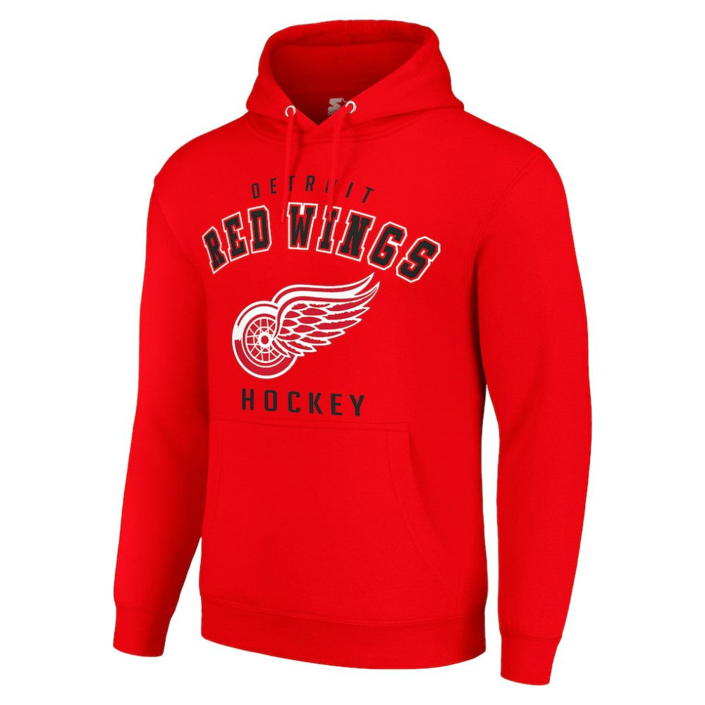 Detroit Red Wings Starter Logo Pullover Hoodie - Red | NHL near me