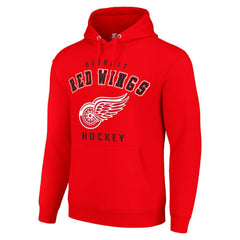 Detroit Red Wings Starter Logo Pullover Hoodie - Red | NHL near me