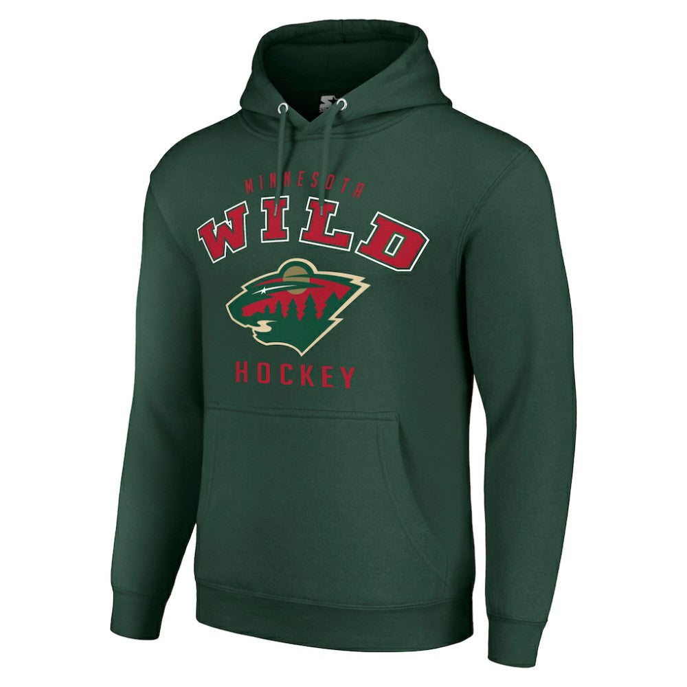 Minnesota Wild Starter Logo Pullover Hoodie - Green | NHL online