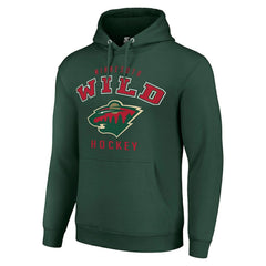Minnesota Wild Starter Logo Pullover Hoodie - Green | NHL online