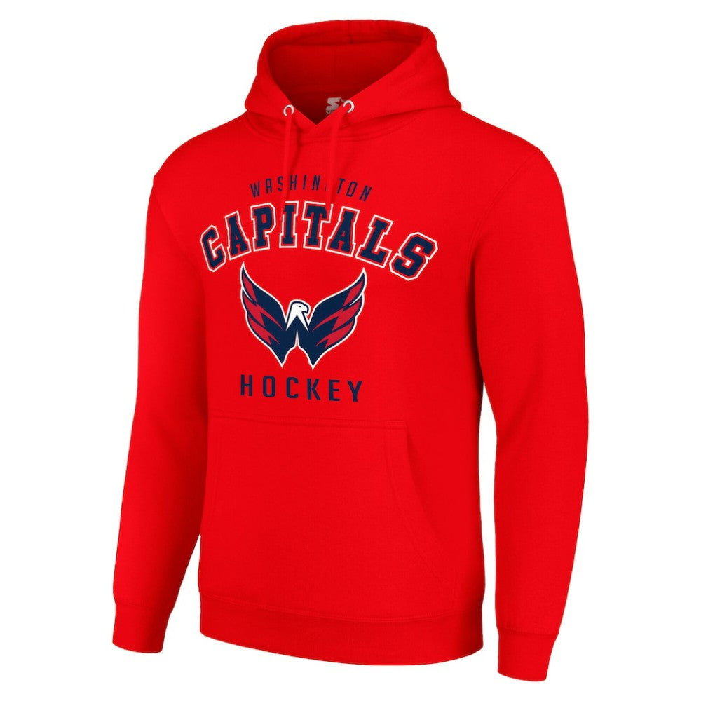 Washington Capitals Starter Logo Pullover Hoodie - Red | NHL near me