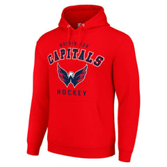 Washington Capitals Starter Logo Pullover Hoodie - Red | NHL near me