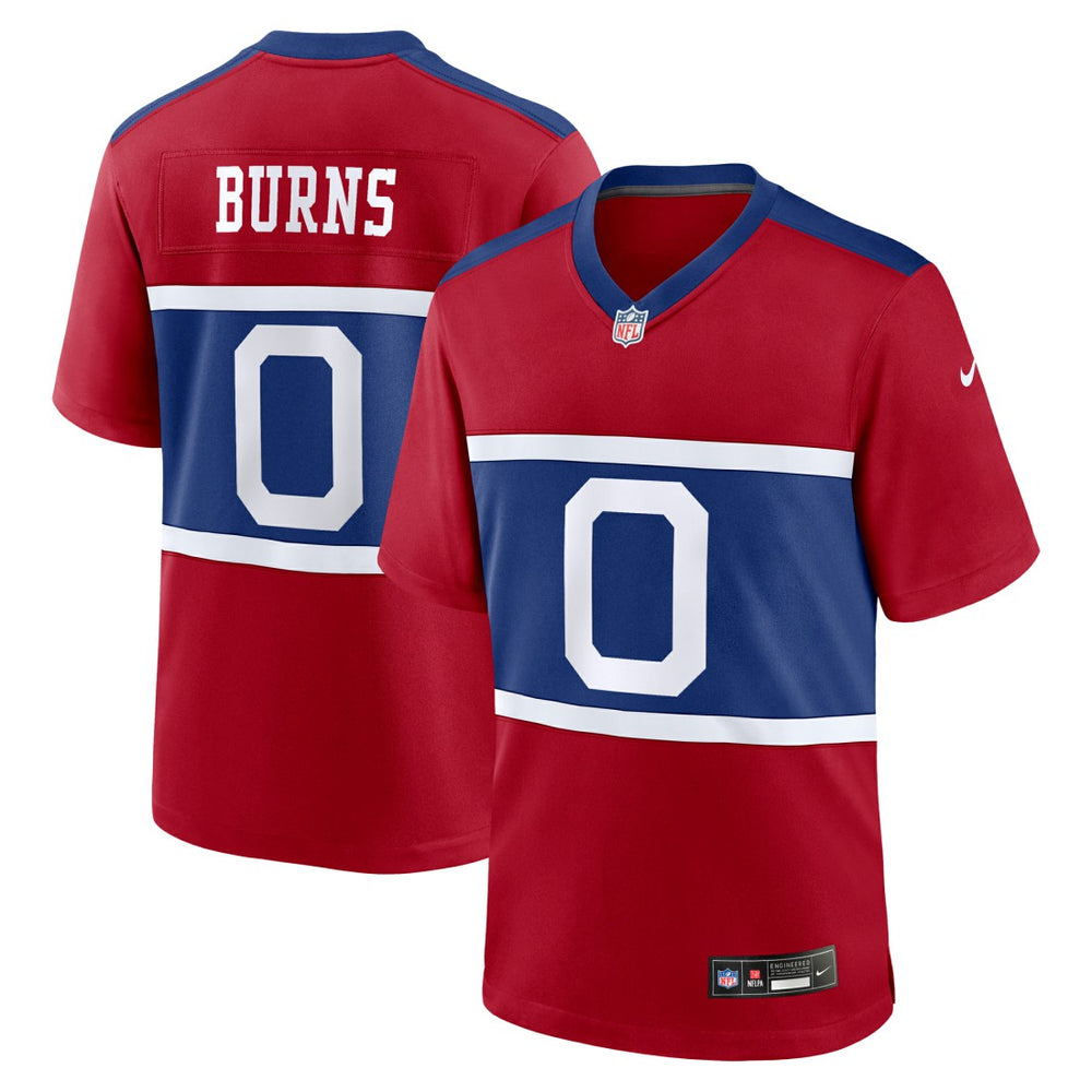 Brian Burns New York Giants Alternate Game Jersey - Century Red - Nike