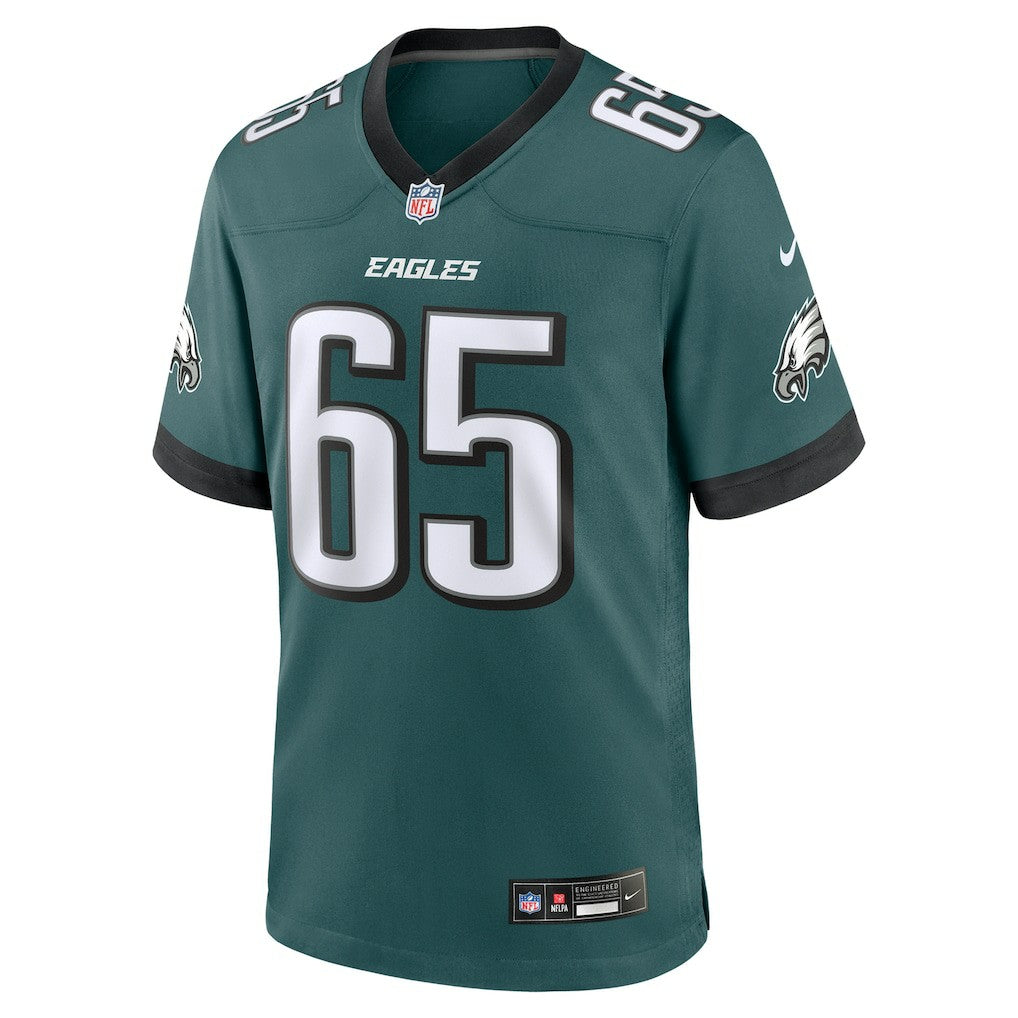 Lane Johnson Philadelphia Eagles Team Game Jersey - Midnight Green - Nike