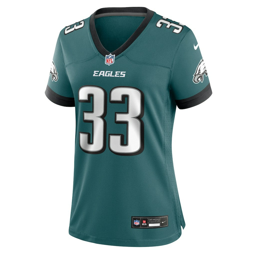 Cooper DeJean Philadelphia Eagles Women's Team Game Jersey - Midnight Green - Nike