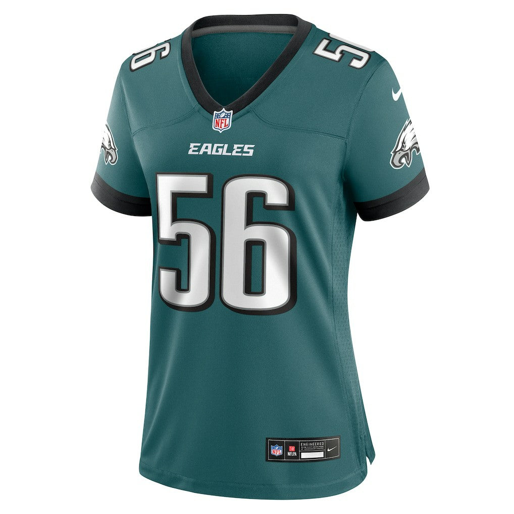 Tyler Steen Philadelphia Eagles Women's Team Game Jersey - Midnight Green - Nike