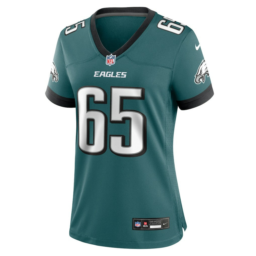 Lane Johnson Philadelphia Eagles Women's Team Game Jersey - Midnight Green - Nike