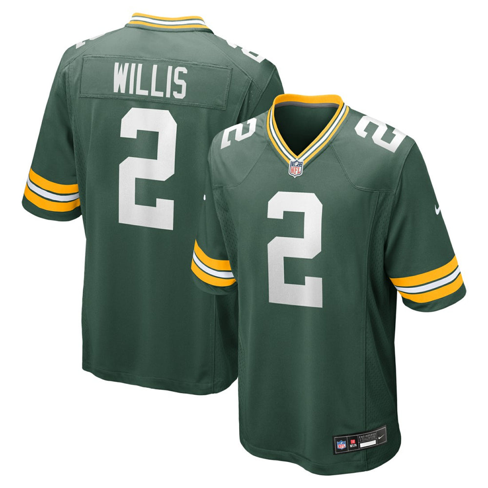 Malik Willis Green Bay Packers Game Jersey - Green - Nike