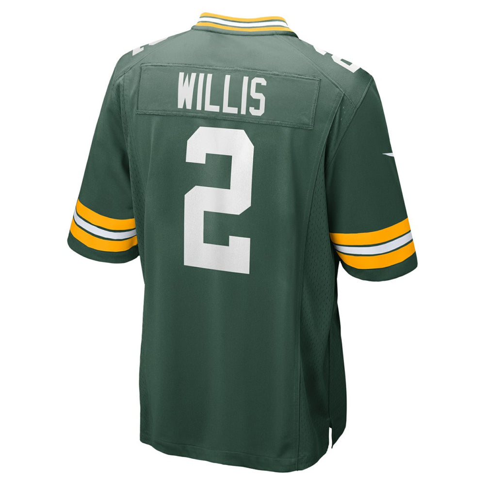 Malik Willis Green Bay Packers Game Jersey - Green - Nike