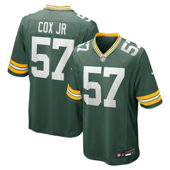 Brenton Cox Jr. Green Bay Packers Game Jersey - Green - Nike