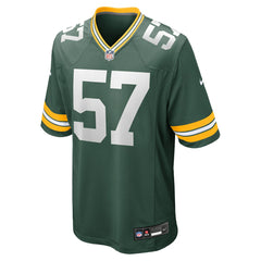 Brenton Cox Jr. Green Bay Packers Game Jersey - Green - Nike