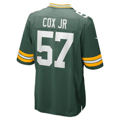 Brenton Cox Jr. Green Bay Packers Game Jersey - Green - Nike