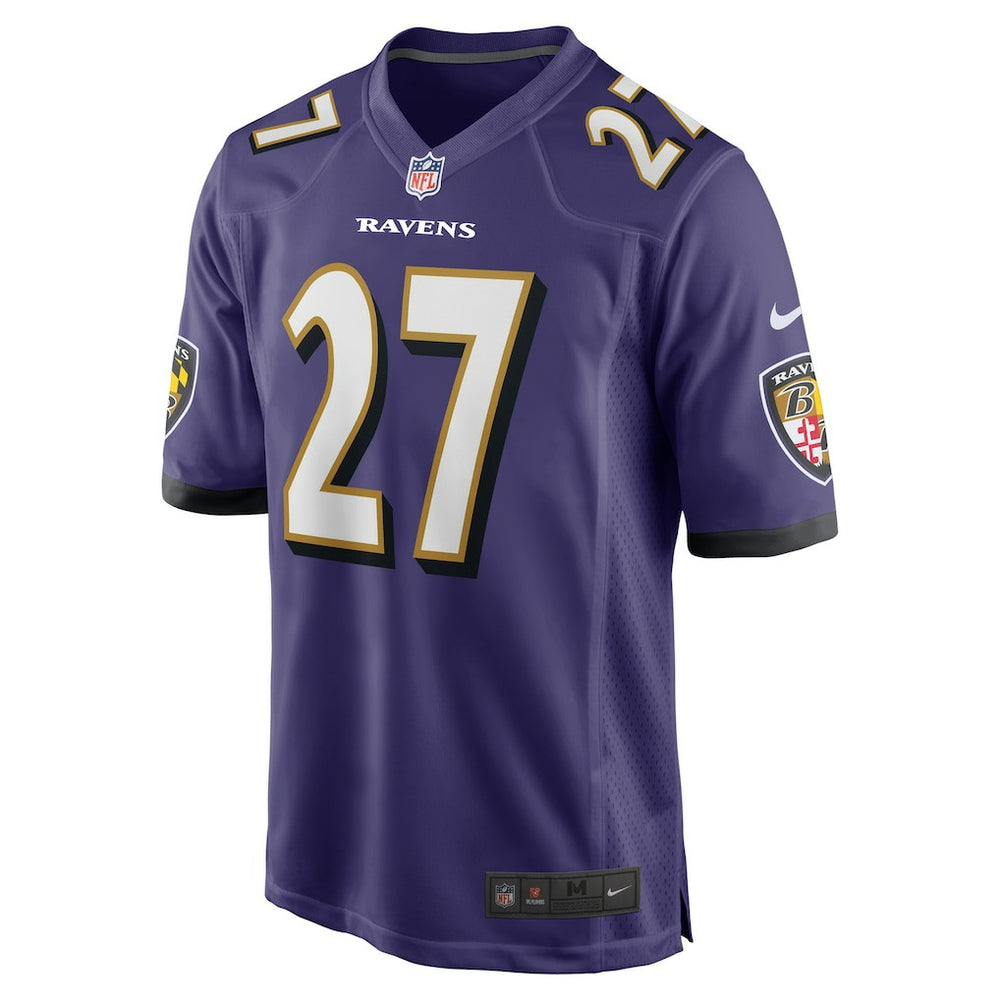 T.J. Tampa Baltimore Ravens Team Game Jersey - Purple - Nike