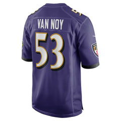 Kyle Van Noy Baltimore Ravens Team Game Jersey - Purple - Nike