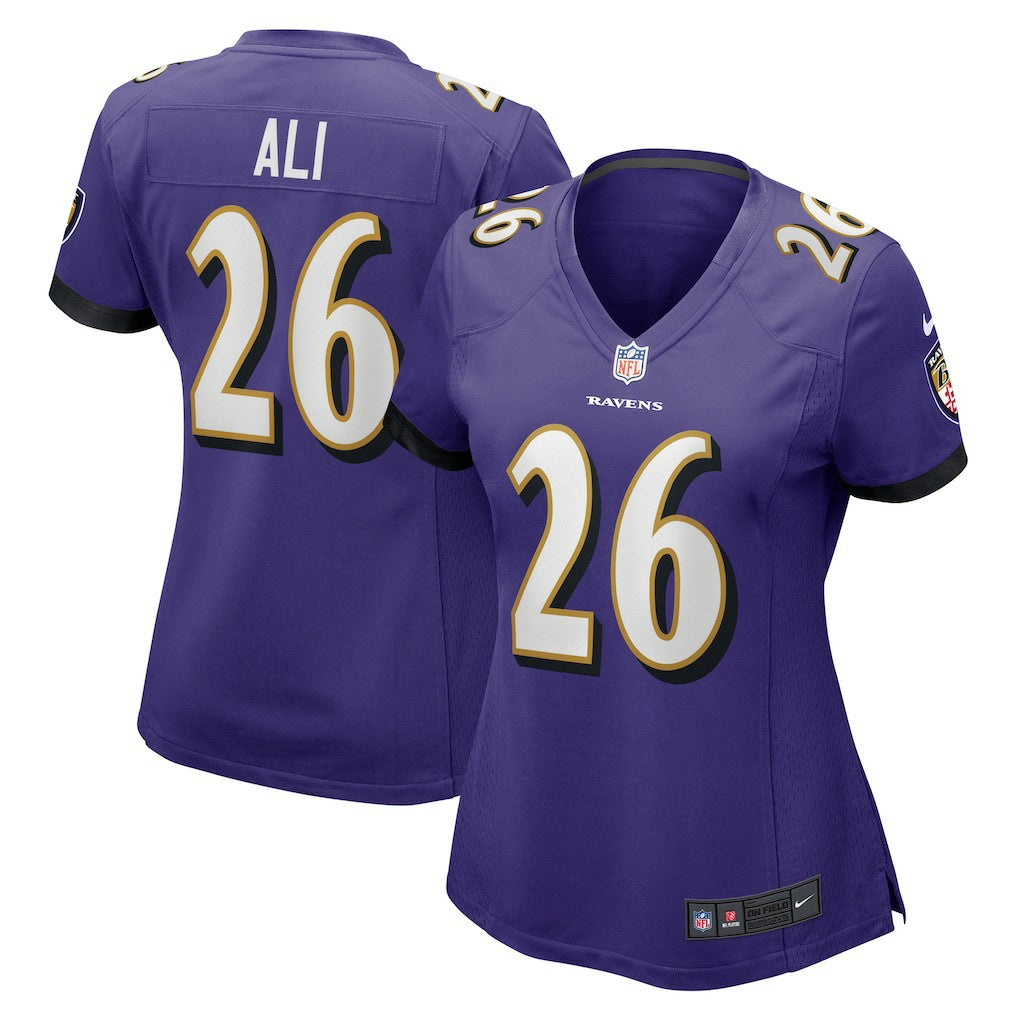 Rasheen Ali Baltimore Ravens Women's Game Jersey - Purple - Nike