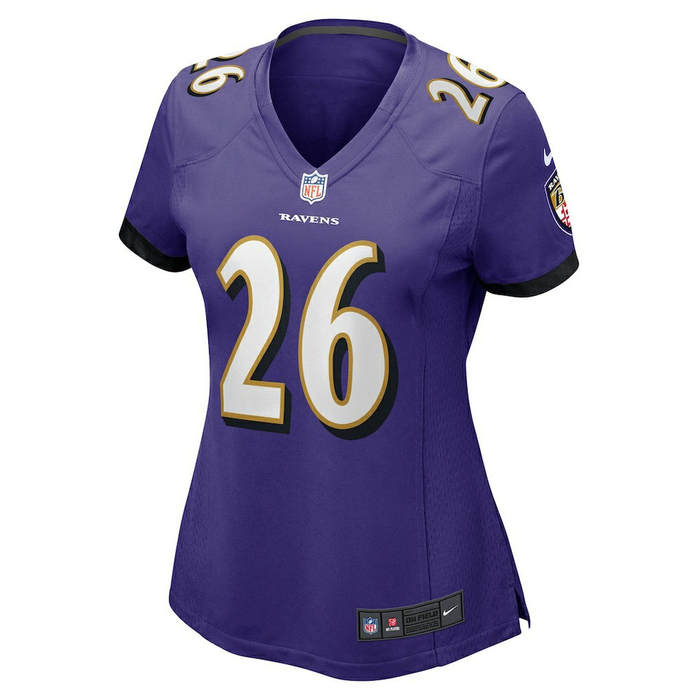 Rasheen Ali Baltimore Ravens Women's Game Jersey - Purple - Nike