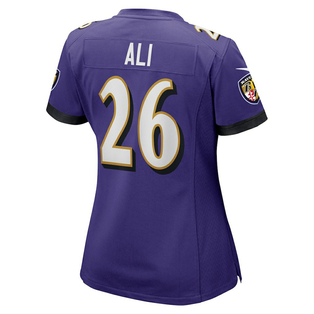 Rasheen Ali Baltimore Ravens Women's Game Jersey - Purple - Nike