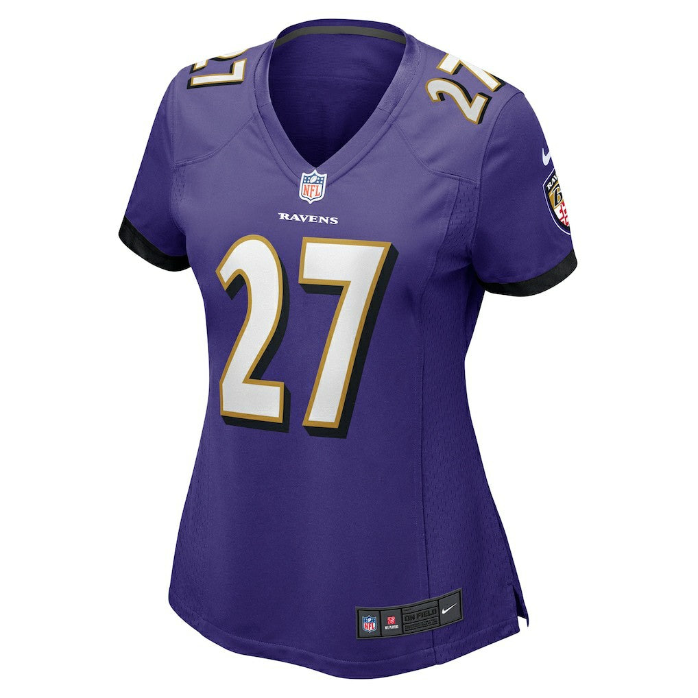 T.J. Tampa Baltimore Ravens Women's Game Jersey - Purple - Nike