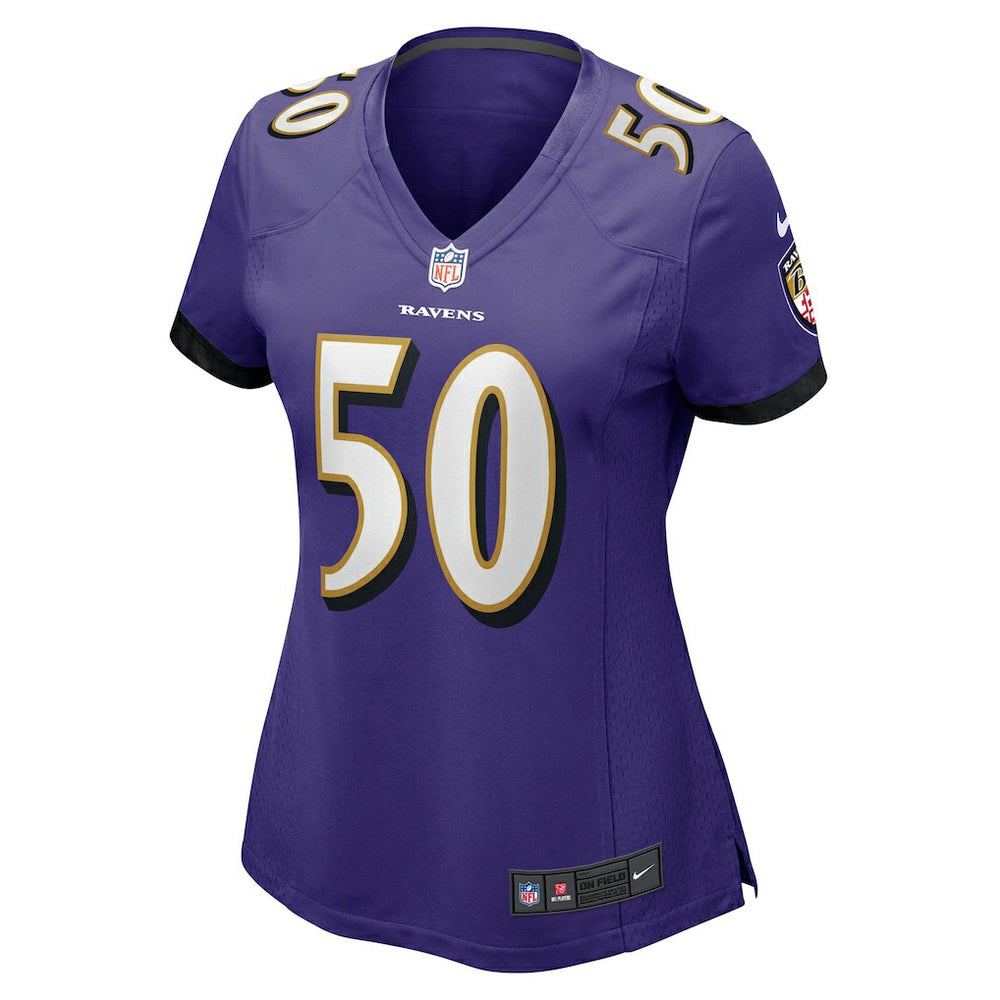 Adisa Isaac Baltimore Ravens Women's Game Jersey - Purple - Nike