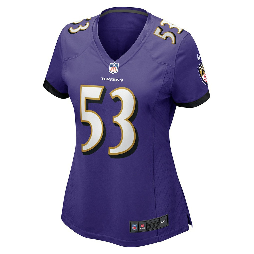 Kyle Van Noy Baltimore Ravens Women's Game Jersey - Purple - Nike
