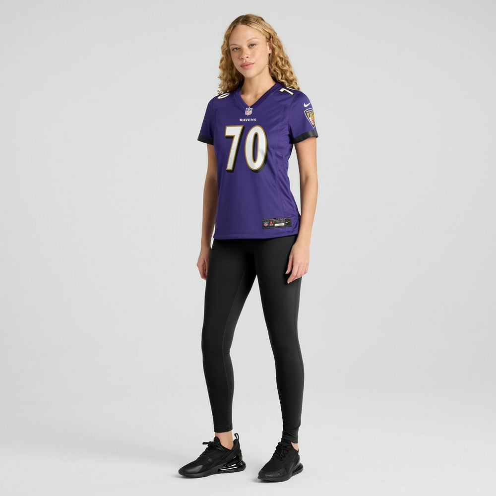 Roger Rosengarten Baltimore Ravens Women's Game Jersey - Purple - Nike