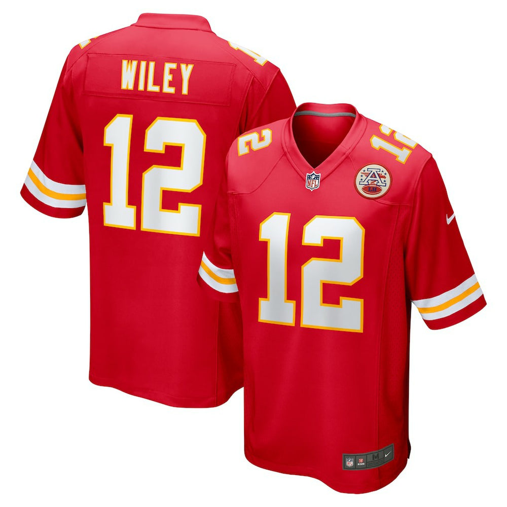 Jared Wiley Kansas City Chiefs Game Jersey - Red - Nike