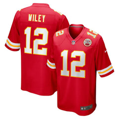 Jared Wiley Kansas City Chiefs Game Jersey - Red - Nike