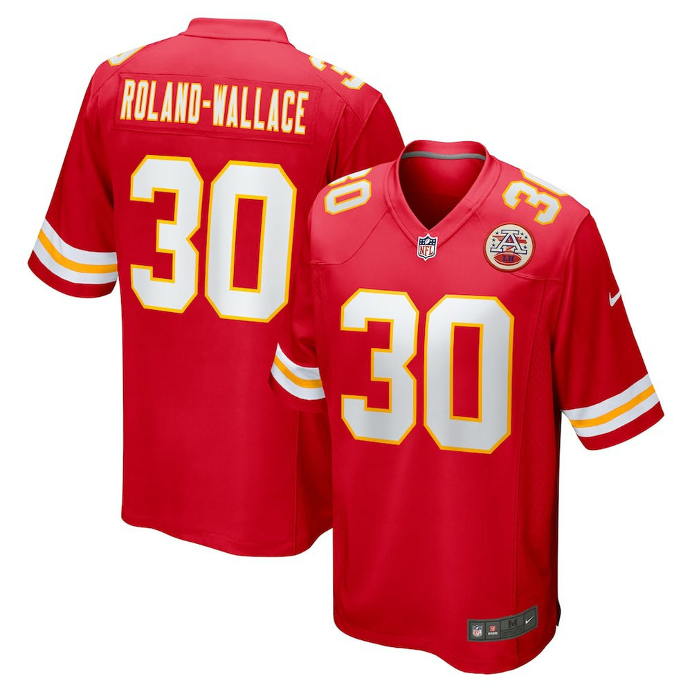 Chris Roland-Wallace Kansas City Chiefs Game Jersey - Red - Nike