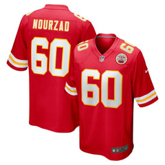 Hunter Nourzad Kansas City Chiefs Game Jersey - Red - Nike