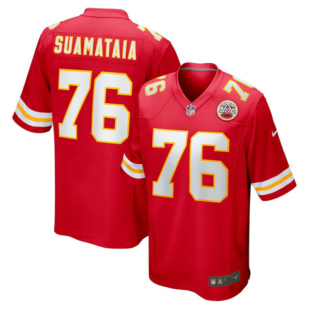 Kingsley Suamataia Kansas City Chiefs Game Jersey - Red - Nike