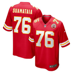 Kingsley Suamataia Kansas City Chiefs Game Jersey - Red - Nike