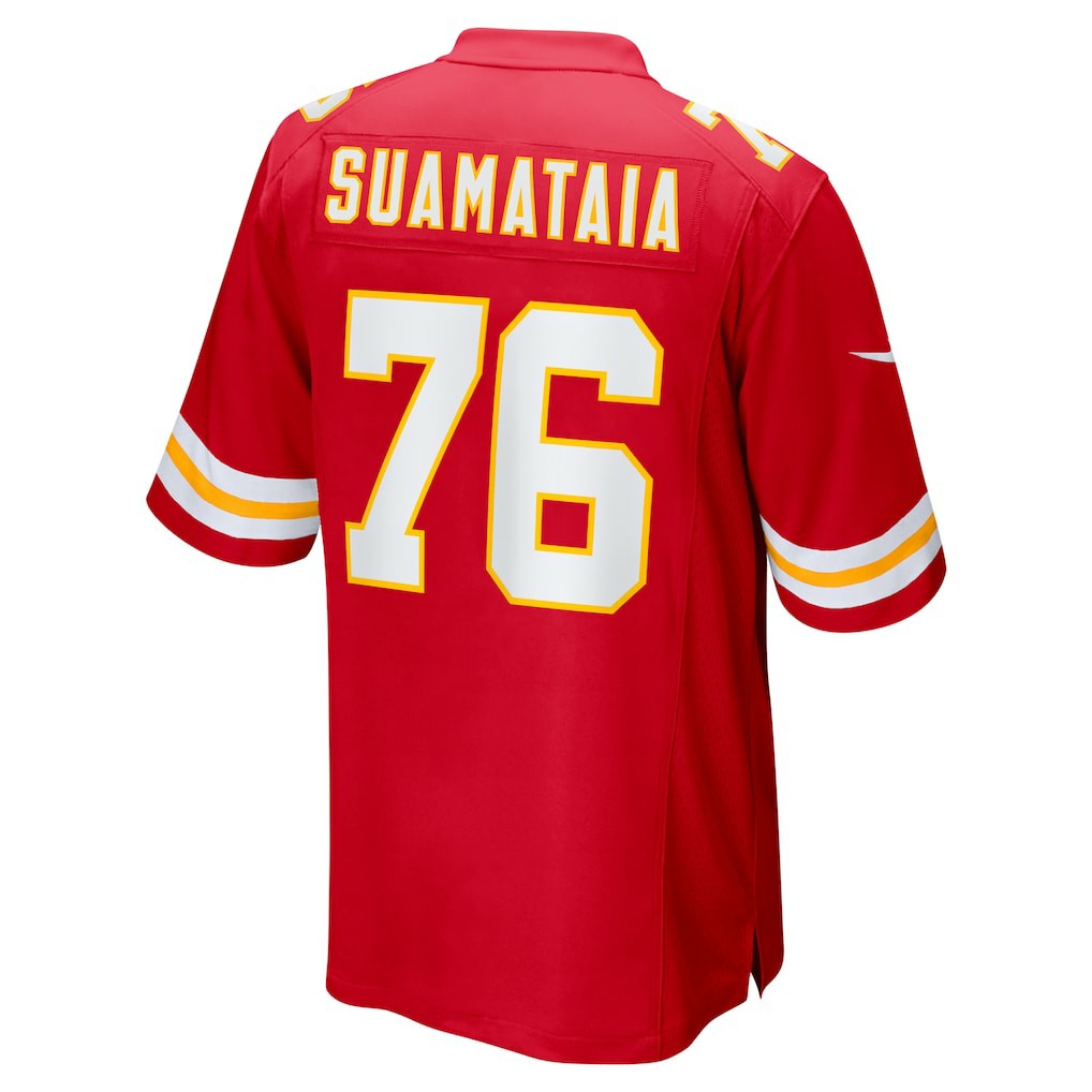 Kingsley Suamataia Kansas City Chiefs Game Jersey - Red - Nike