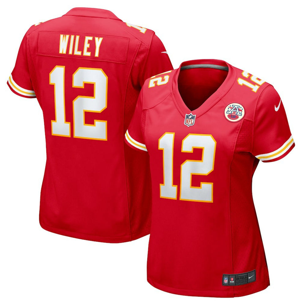 Jared Wiley Kansas City Chiefs Women's Game Jersey - Red - Nike