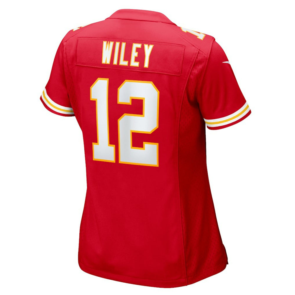 Jared Wiley Kansas City Chiefs Women's Game Jersey - Red - Nike