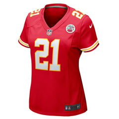 Jaden Hicks Kansas City Chiefs Women's Game Jersey - Red - Nike