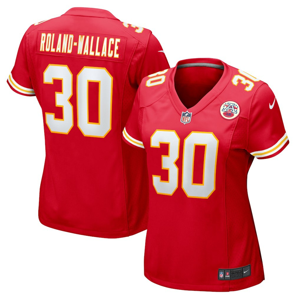 Chris Roland-Wallace Kansas City Chiefs Women's Game Jersey - Red - Nike