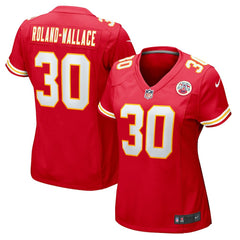 Chris Roland-Wallace Kansas City Chiefs Women's Game Jersey - Red - Nike