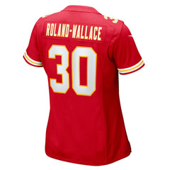 Chris Roland-Wallace Kansas City Chiefs Women's Game Jersey - Red - Nike