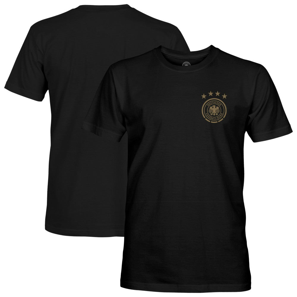 Germany National Team 1863FC Mono Badge T-Shirt Black