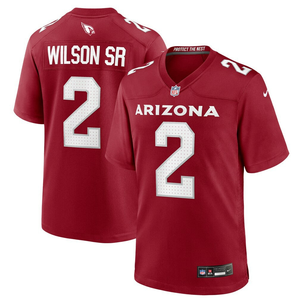 Mack Wilson Sr. Arizona Cardinals Team Game Jersey - Cardinal - Nike