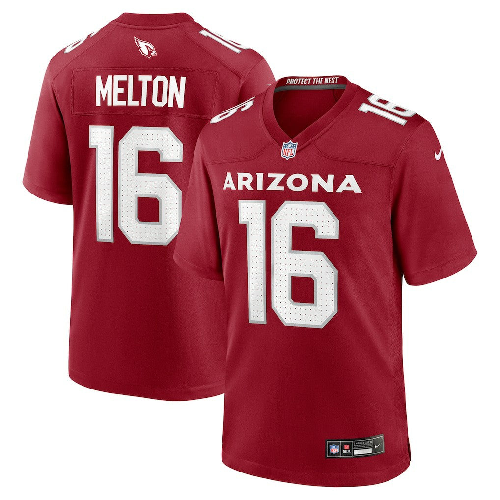 Max Melton Arizona Cardinals Team Game Jersey - Cardinal - Nike