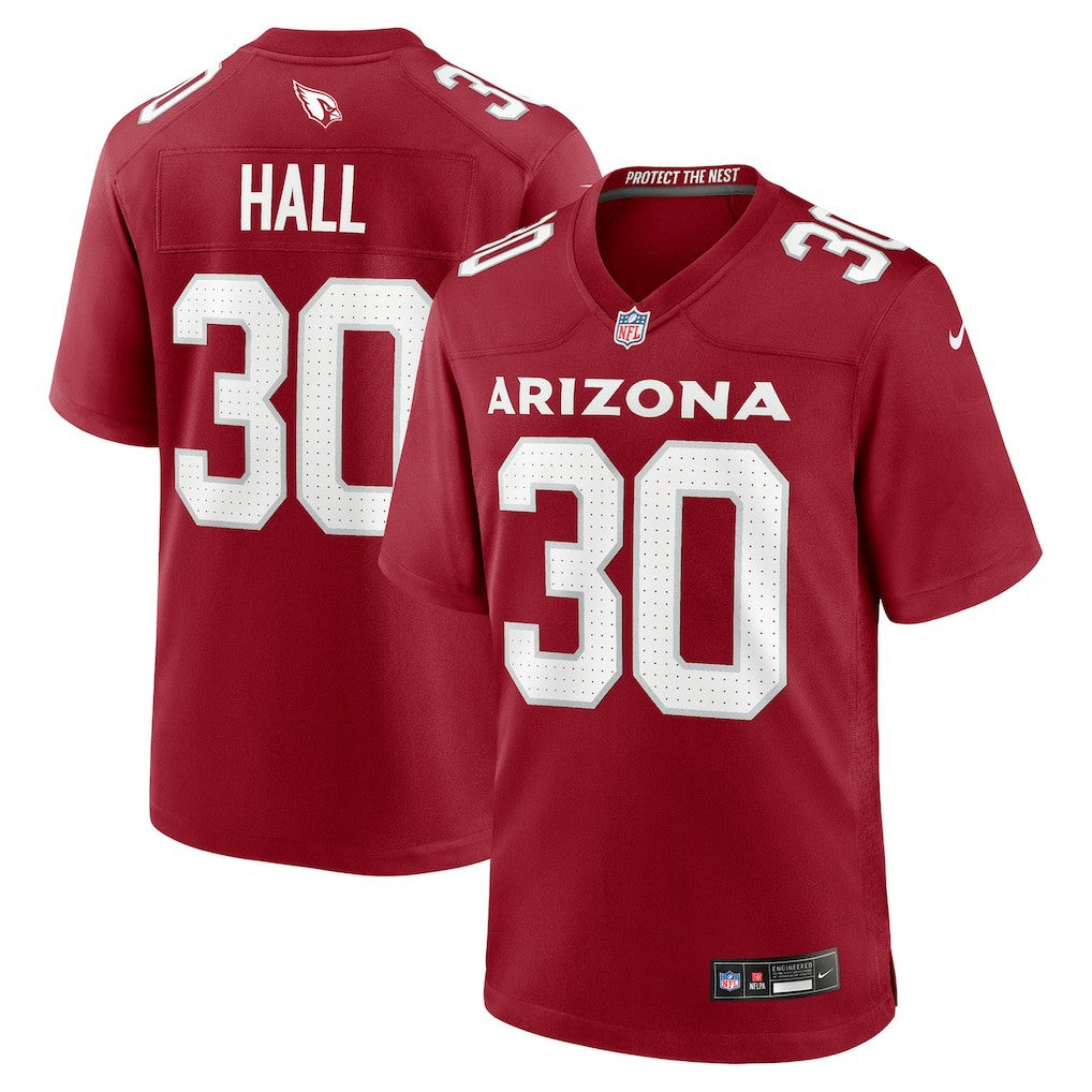 Darren Hall Arizona Cardinals Team Game Jersey - Cardinal - Nike