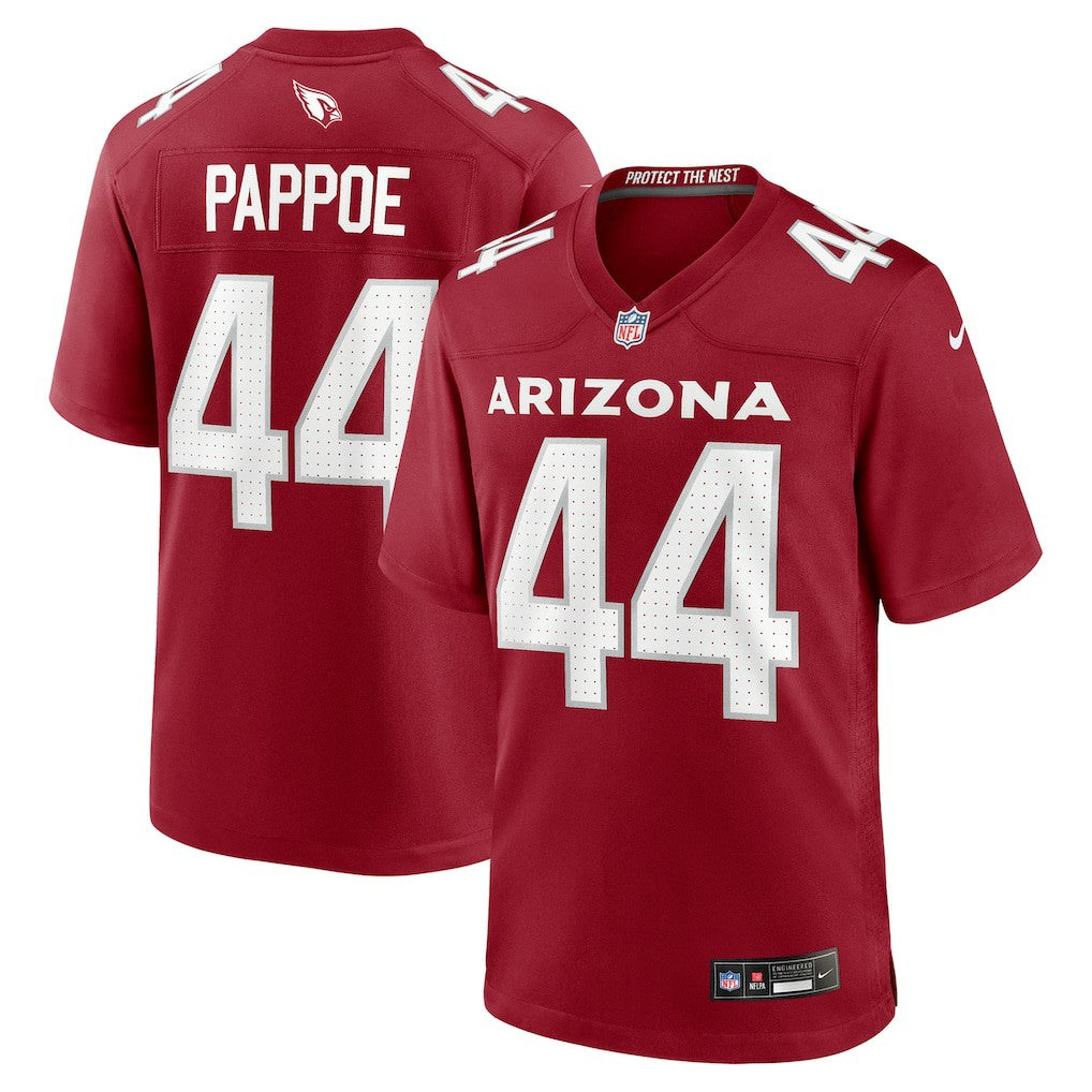 Owen Pappoe Arizona Cardinals Team Game Jersey - Cardinal - Nike