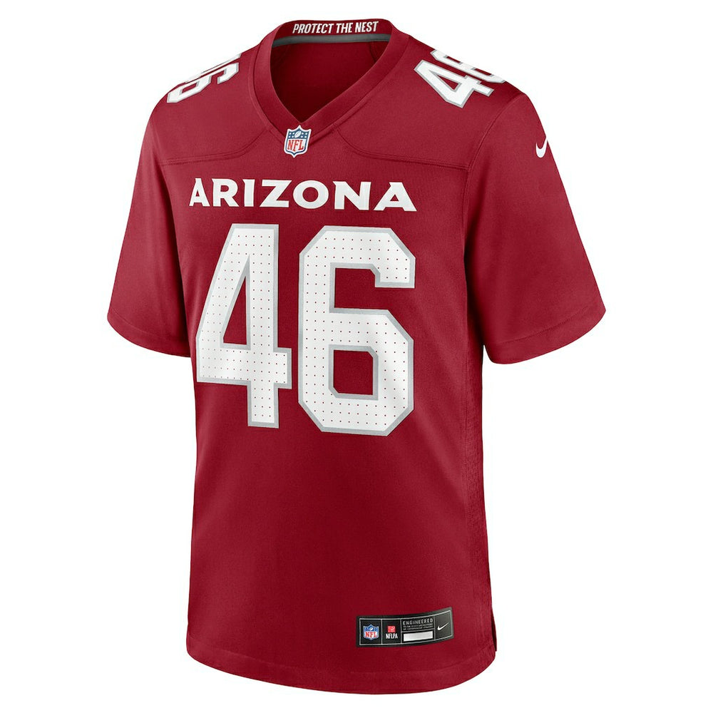 Aaron Brewer Arizona Cardinals Team Game Jersey - Cardinal - Nike