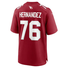 Will Hernandez Arizona Cardinals Team Game Jersey - Cardinal - Nike