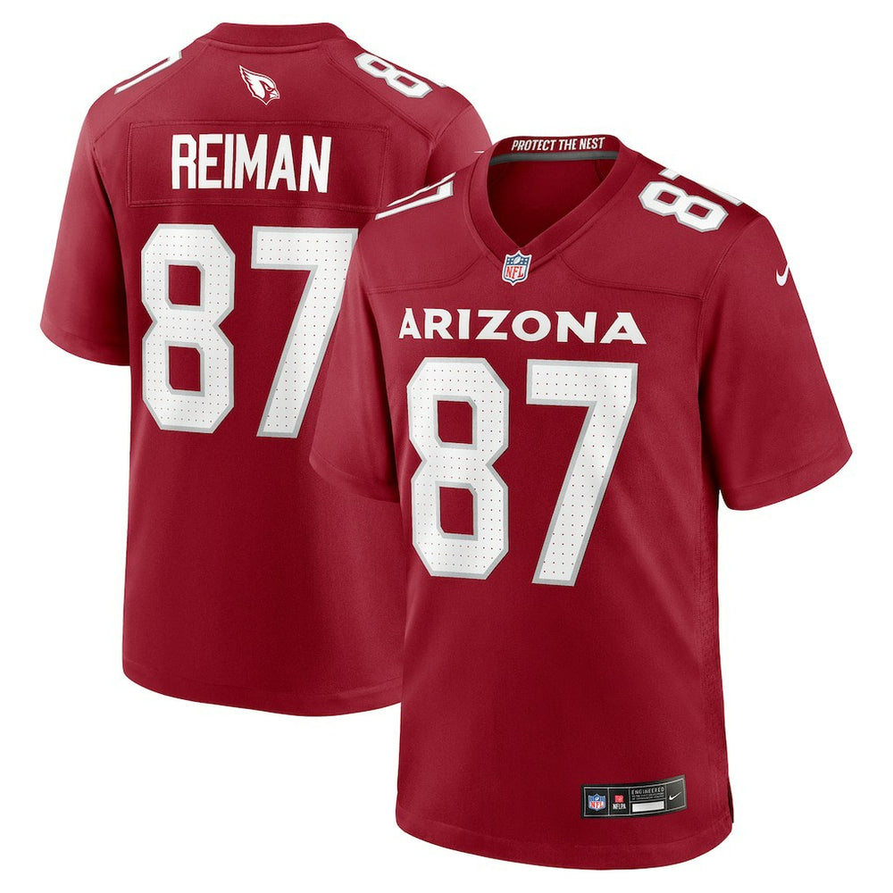 Tip Reiman Arizona Cardinals Team Game Jersey - Cardinal - Nike