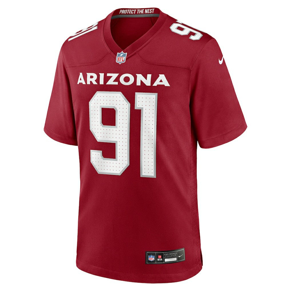 L.J. Collier Arizona Cardinals Team Game Jersey - Cardinal - Nike