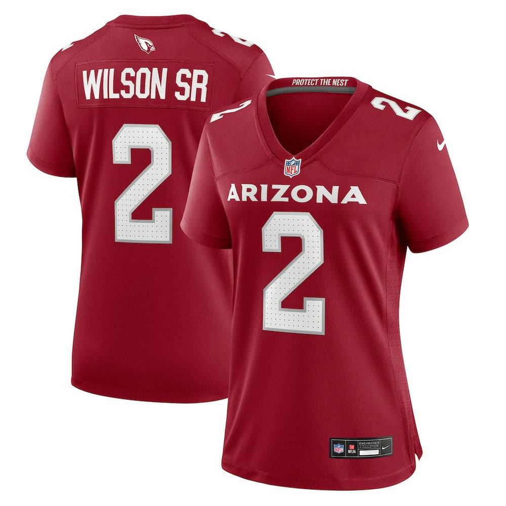 Mack Wilson Sr. Arizona Cardinals Women's Team Game Jersey - Cardinal - Nike