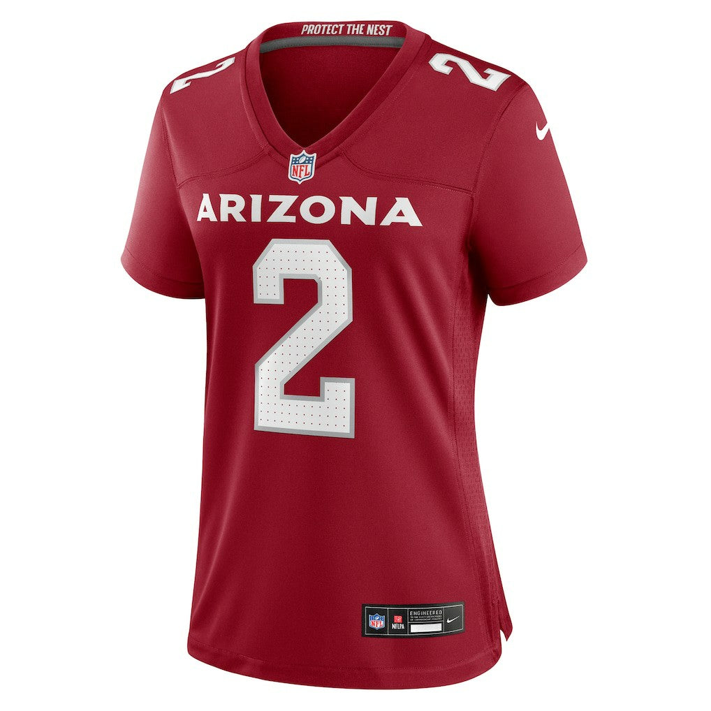 Mack Wilson Sr. Arizona Cardinals Women's Team Game Jersey - Cardinal - Nike